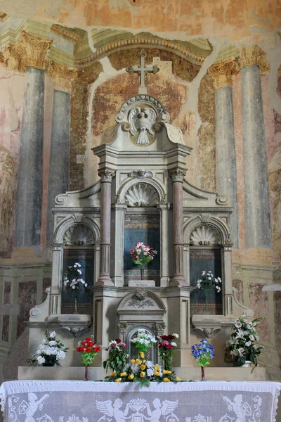 Kościół parafialny św Marty w Sisinec, Chorwacja — Zdjęcie stockowe