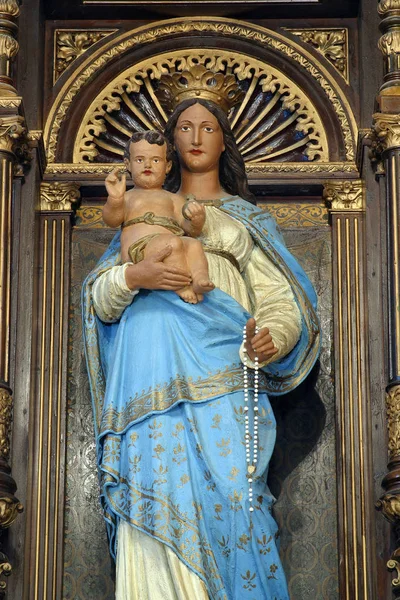 Jomfru Maria med Jesusbarnet – stockfoto