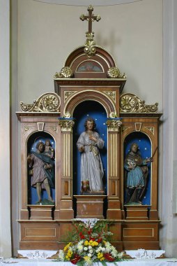 Saint Vitus sunak olarak Parish Kilisesi, Saint Martin Scitarjevo, Hırvatistan