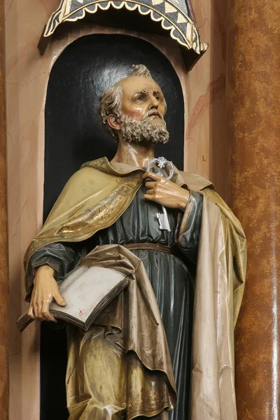 Saint Peter statue — Stock Photo, Image
