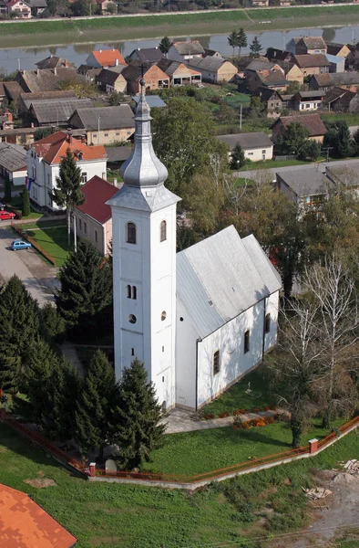 Chiesa parrocchiale di San Martino in Martinska Ves, Croazia — Foto Stock