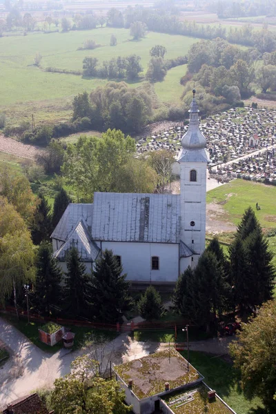 Приходская церковь Святого Мартина в Мартинска-Весе, Хорватия — стоковое фото