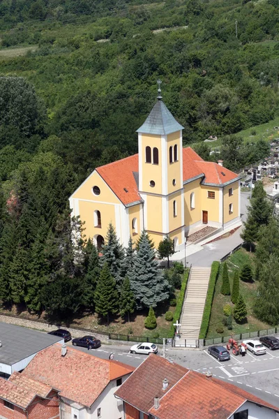 Église paroissiale Sainte-Croix à Kravarsko, Croatie — Photo