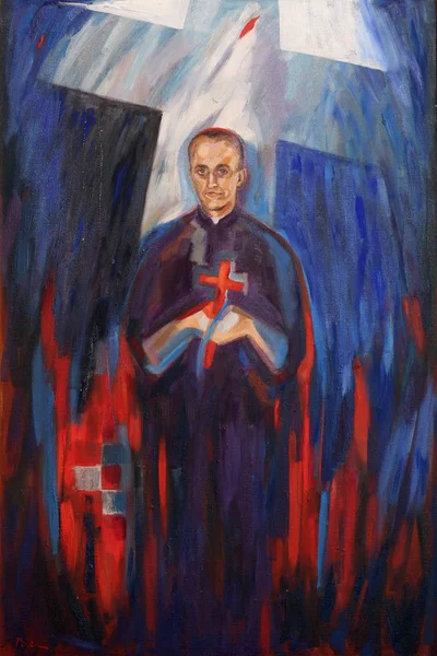 Błogosławiony Alojzy stepinac — Zdjęcie stockowe