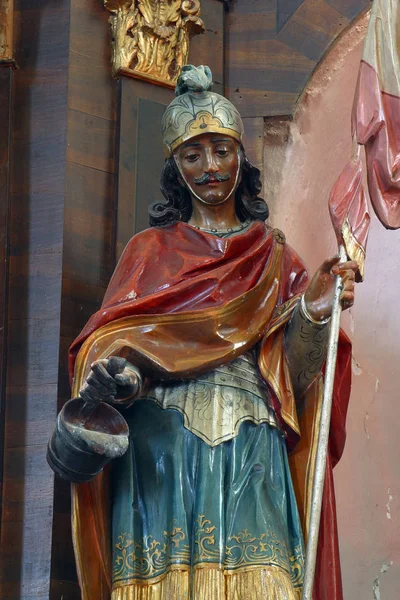 Saint Florian statue — Stock Photo, Image