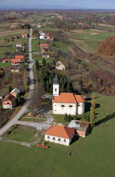 Parafialny Kościół Świętego Antoniego z Padwy w Bucica, Chorwacja — Zdjęcie stockowe