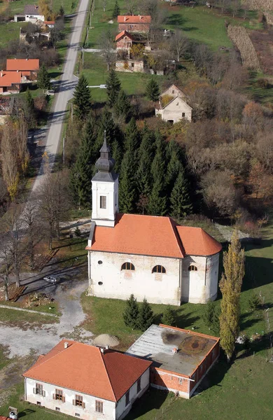 Parafialny Kościół Świętego Antoniego z Padwy w Bucica, Chorwacja — Zdjęcie stockowe