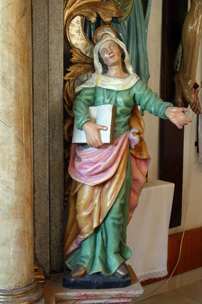 St. Ann-statue – stockfoto