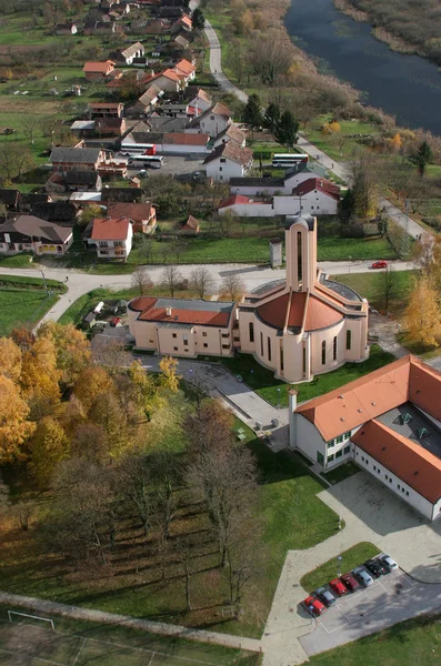 Parish Church of Blessed Aloysius Stepinac in Budasevo, Croatia — Stock Photo, Image