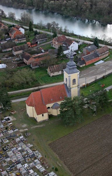 Iglesia parroquial de San Miguel en Preloscica, Croacia — Foto de Stock