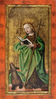 St. Martha, Mihrabını üzerinden parish Kilisesi, St. Vitus Vrbovec içinde