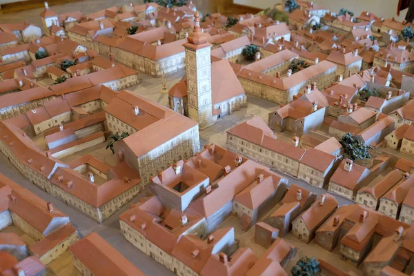 Model of of the Zagreb Gradec — Stock Photo, Image