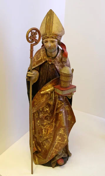 Saint Ruprecht statue — Stock Photo, Image