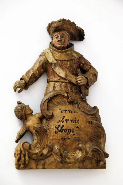 St. Antonius van Padua als de admiraal in de slag bij Oran — Stockfoto