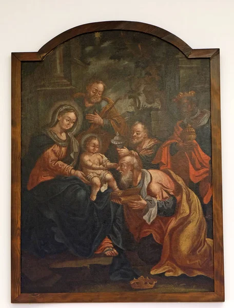 Naissance de Jésus, Adoration des Mages — Photo