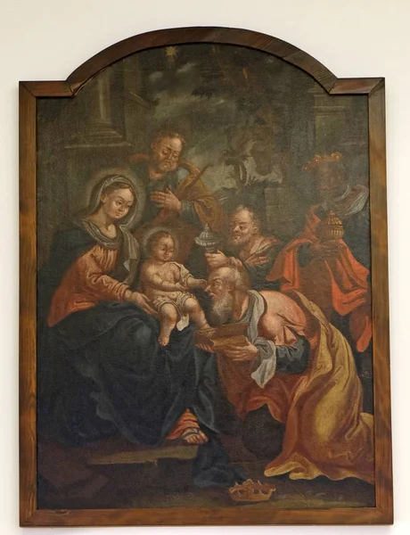 Naissance de Jésus, Adoration des Mages — Photo