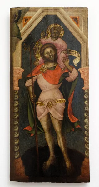 Nicoletta Semitecolo or Guarineto di Arpo: Saint Christopher — Stock Photo, Image