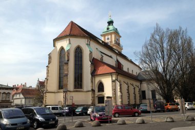 Katedrali, Saint John Baptist, Slomsek kare, Maribor, Slovenya 