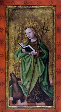 St. Martha, Mihrabını üzerinden parish Kilisesi, St. Vitus Vrbovec, Hırvatistan