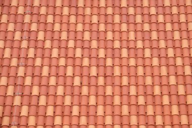 Dubrovnik eski City tipik rooftops