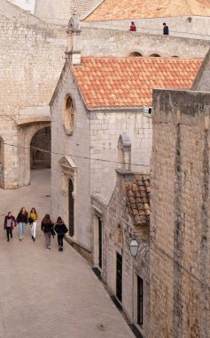 Saint Sebastian ve Saint Luke kilisede Dubrovnik