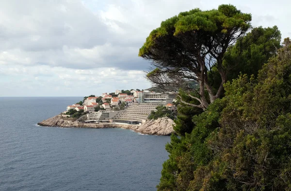 Dubrovnik, Mar Adriático, Croacia — Foto de Stock