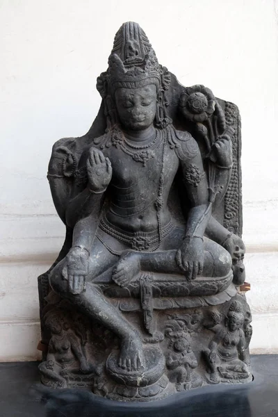 Zes Gewapende Avalokitesvara Uit 10E Eeuw Gevonden Nalanda Bihar Blootgesteld — Stockfoto