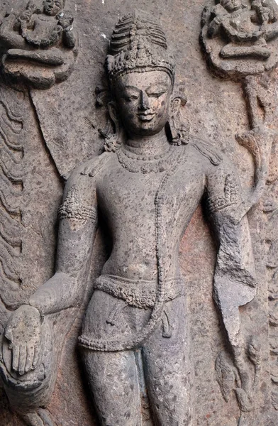 Avalokitesvara Från 900 Talet Funna Lalitagiri Orissa Utsatt Indian Museum — Stockfoto