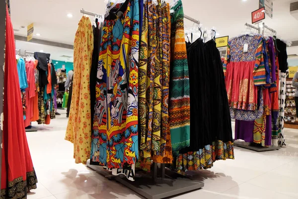 Negozio Abbigliamento Indiano Nella Zona New Market Kolkata India — Foto Stock