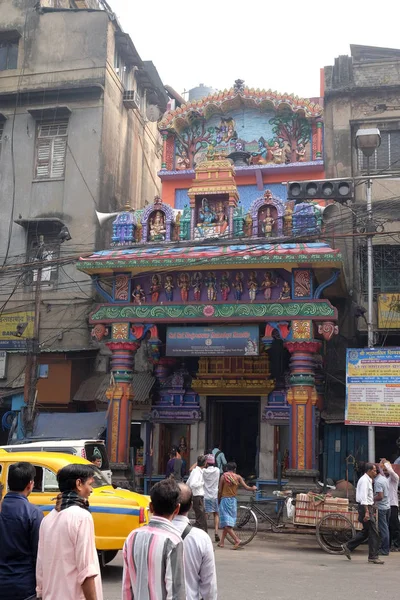 斯里兰卡 Nagreswar Mahadev 门迪尔印度教寺庙 Fairley 巴格在印度加尔各答 — 图库照片