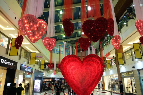 Valentine Day Select Citywalk Saket Delhi One Most Popular Shopping — Stock Photo, Image