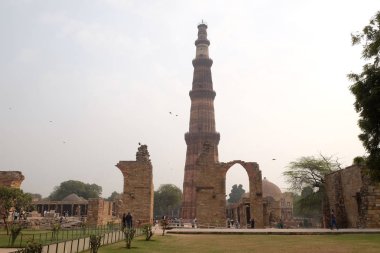 Qutub minar kule, delhi, India.