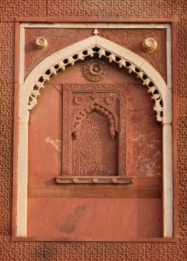 Kırmızı Kale, Agra, Unesco Dünya Mirası, Hindistan benzersiz mimari detaylar 