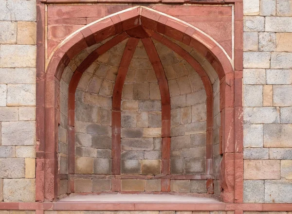 Architektura Detail Uvnitř Humayun Tomb Postaven Hamida Banu Začal Roce — Stock fotografie