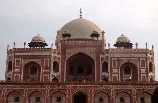 Túmulo Humayun Construído Por Hamida Banu Begun 1565 Delhi Índia — Fotografia de Stock