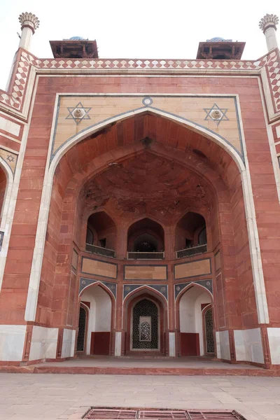 Túmulo Humayun Construído Por Hamida Banu Begun 1565 Delhi Índia — Fotografia de Stock