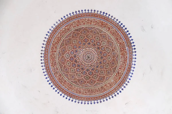 Detail Ceiling Isa Khan Tomb Humayun Tomb Complex Delhi India — Stock Photo, Image