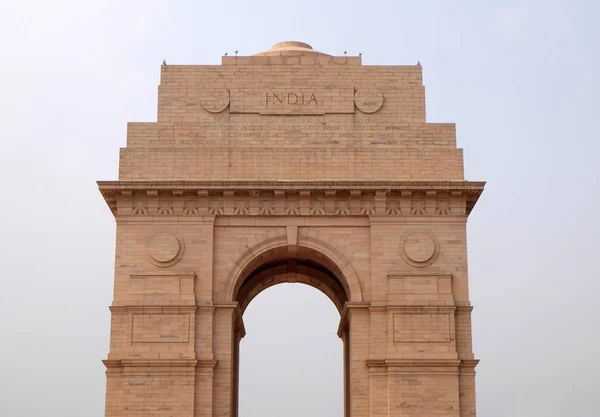 Индийские Ворота Дели Индия Индийские Ворота Являются Национальным Памятником Индии — стоковое фото