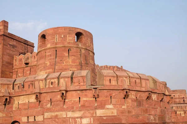Fuerte Red Agra Agra Uttar Pradesh Patrimonio Humanidad Por Unesco —  Fotos de Stock