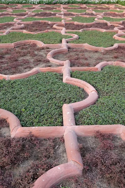 Angoori Bagh Nebo Zahrada Hroznů Agra Fort Symetrické Zahrady Poblíž — Stock fotografie