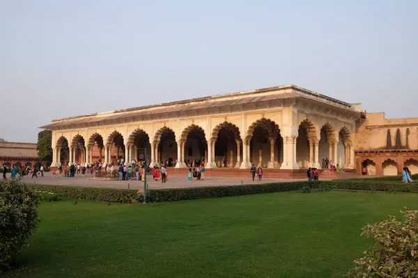 Diwan Hall Van Publiek Agra Fort Unesco Werelderfgoed Agra Uttar — Stockfoto