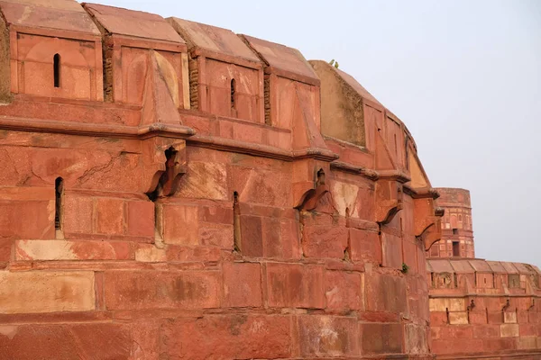 Forte Vermelho Agra Agra Uttar Pradesh Património Mundial Unesco Índia — Fotografia de Stock
