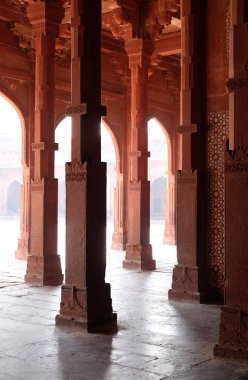 JAMA Mescidi Camii Fatehpur Sikri karmaşık, Uttar Pradesh, Hindistan.
