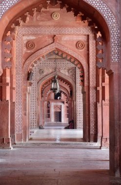 JAMA Mescidi Camii Fatehpur Sikri karmaşık, Uttar Pradesh, Hindistan.
