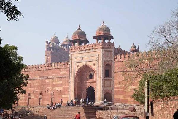 Historische Stadt Gebaut Von Mogul Kaiser Akbar Fatehpur Sikri Uttar — Stockfoto