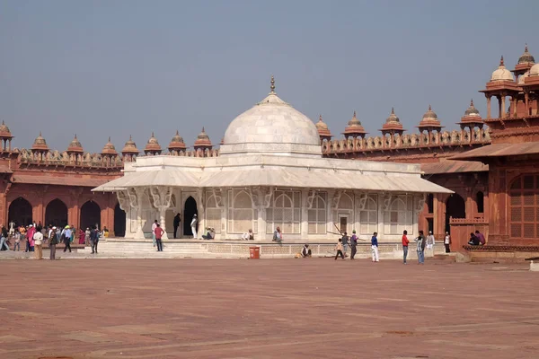 Гробница Шейха Салима Чисти Фатехпур Сикри Уттар Прадеш Индия Февраля — стоковое фото