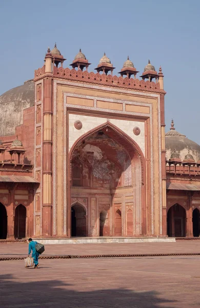 Jama Masjid Moschee Fatehpur Sikri Komplex Uttar Pradesh Indien Februar — Stockfoto