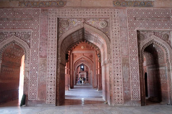Mesquita Jama Masjid Complexo Fatehpur Sikri Uttar Pradesh Índia — Fotografia de Stock