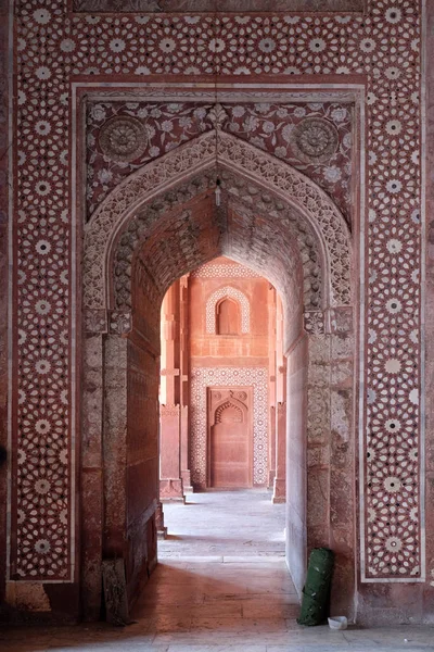 Jama Masjid Τζαμί Στο Συγκρότημα Τοποθεσία Φατεχπούρ Σικρί Ούτα Πράτες — Φωτογραφία Αρχείου