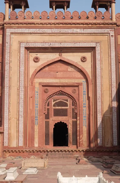 Cidade Histórica Construída Pelo Imperador Mogol Akbar Fatehpur Sikri Uttar — Fotografia de Stock